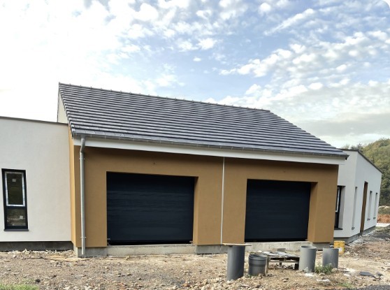 Extension garage en ossature bois
