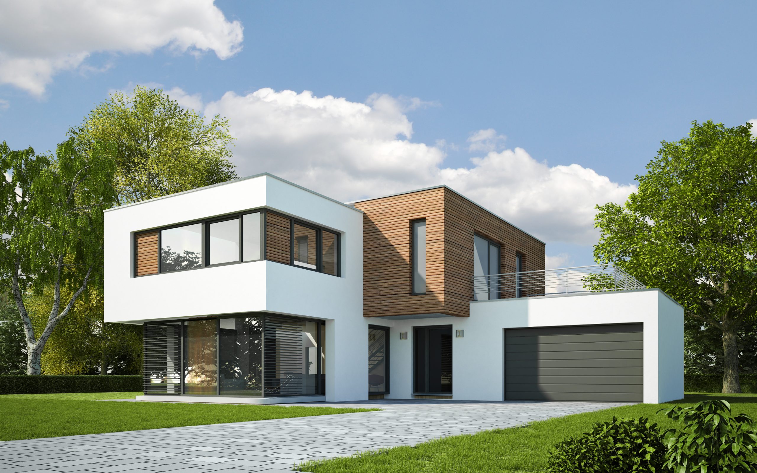 Maison en ossature bois